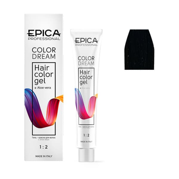 Гель-краска 4.77 COLORDREAM шатен шоколадный интенсивный, 100 мл