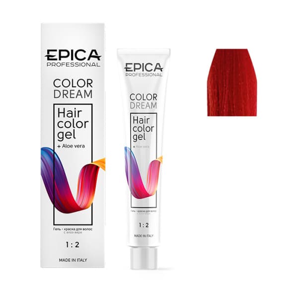 Гель-краска 77.66 COLORDREAM русый красная смородина, 100 мл