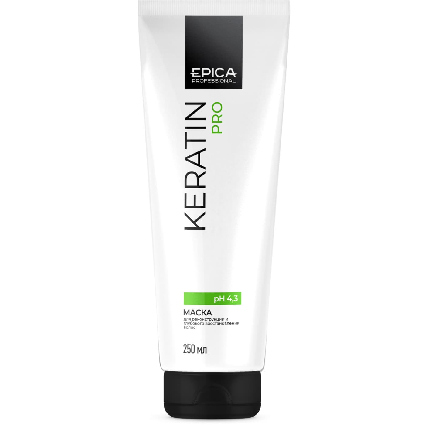 Маска Keratin Pro для реконструкции и глубокого восстановления волос, 250 мл