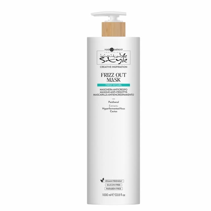 Маска против пушистости волос "Frizz Out Mask" INIMITABLE STYLE, 1000 мл / 7377