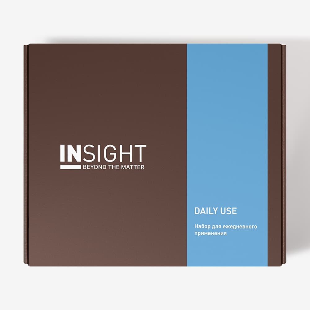 Набор INSIGHT DAILY USE для ежедневного применения (шампунь 350 мл, маска 200 мл, кондиционер 350 мл)