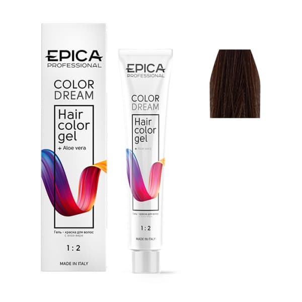 Гель-краска 7.73 COLORDREAM русый шоколадно-золотистый, 100 мл