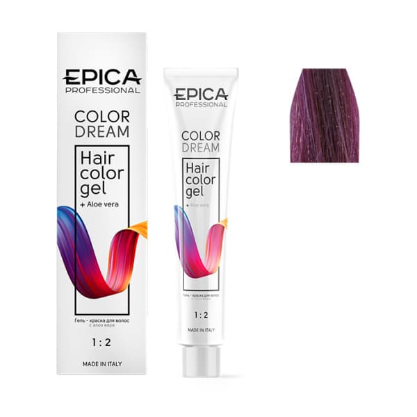 Гель-краска 8.22 COLORDREAM светло-русый фиолетовый интенсивный, 100 мл