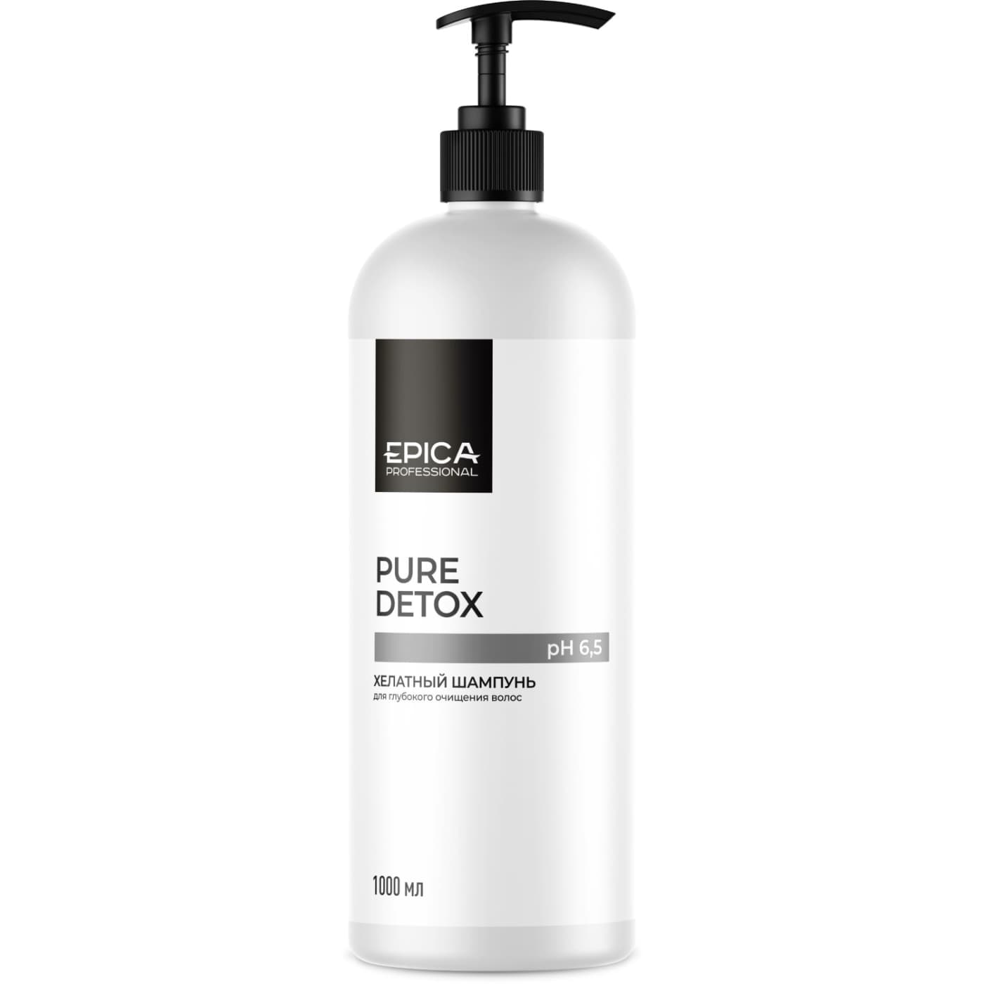 Хелатный шампунь для глубокого очищения волос Pure Detox, 1000 мл