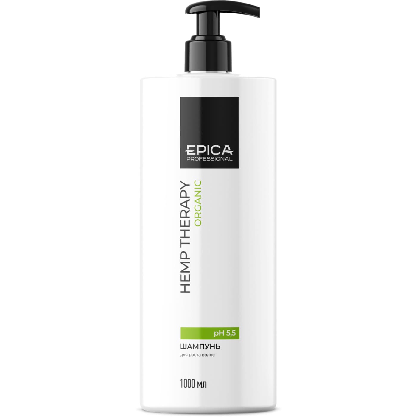 Шампунь Hemp therapy Organic для роста волос, 1000 мл