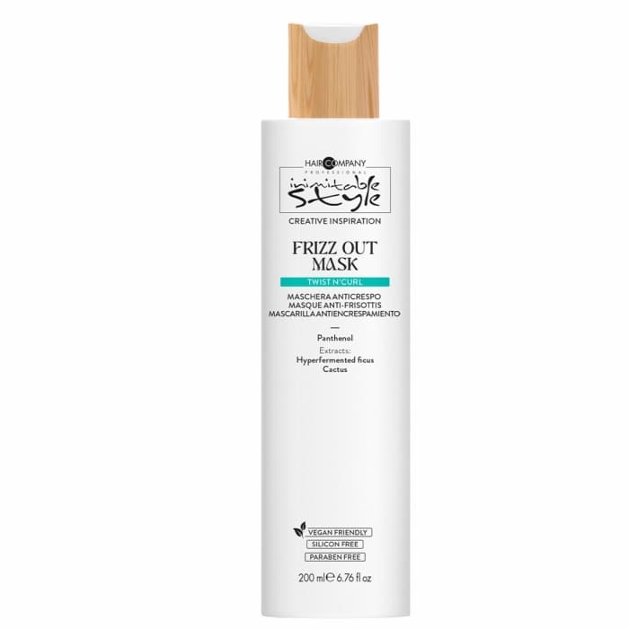 Маска против пушистости волос "Frizz Out Mask" INIMITABLE STYLE, 200 мл