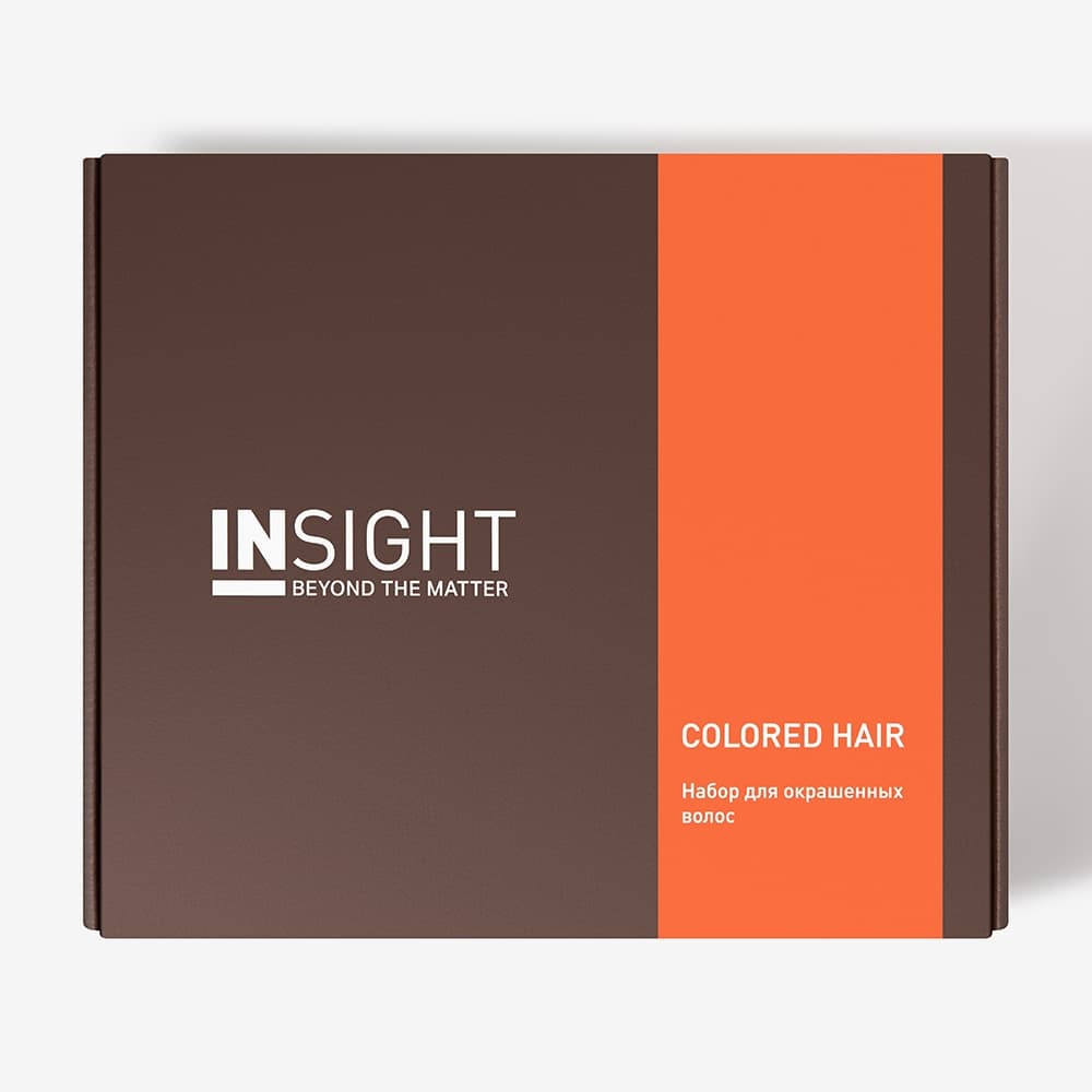Набор INSIGHT COLORED HAIR  для окрашенных волос (шампунь 350 мл, маска 200 мл, кондиционер 350 мл)