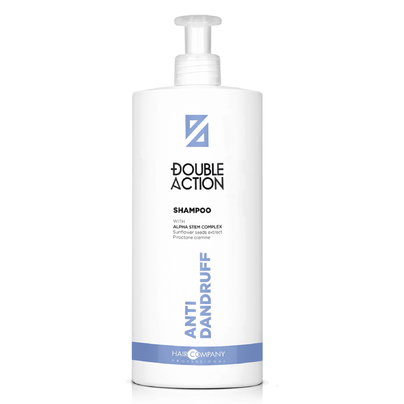 Шампунь против перхоти ANTI DANDRUFF SHAMPOO DOUBLE ACTION, 1000 мл